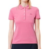 Polo Rose Femme Lacoste PF5462 pas cher