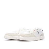 Baskets Blanc/Marine Homme US Polo ASSN Byron vue 6