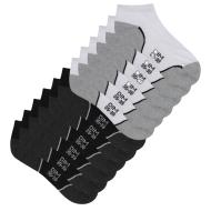 Chaussettes Blanc/Noir Homme Dim D05Q5 vue 2