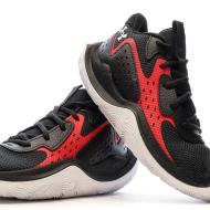 Chaussures de Basket Noires/Rouge Garçon Under Armour Jet 23 vue 7