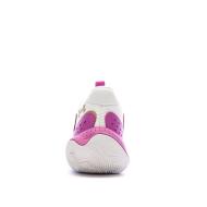 Chaussures de Basketball Blanches/Violettes Femme Under Armour Jet 23 vue 3
