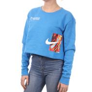 Sweat Bleu Femme Nike DC8431 pas cher