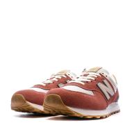 Baskets Rose/Gris Homme New Balance 574 vue 6