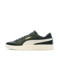 Baskets Blanc/Noir Homme Puma Smash 3.0 pas cher