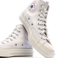 Baskets Blanches Homme Converse Chuck 70 Leather vue 7