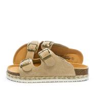 Sandales Beiges Femme Lemon Bay Suede