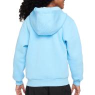 Sweat Zippé Bleu Garçon/Fille Nike Club vue 2
