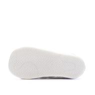 Baskets Blanches Fille Adidas Crib vue 5