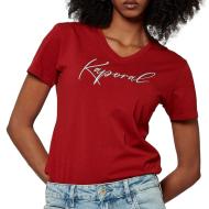 T-shirt Rouge Femme Kaporal FRANE