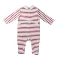 White/Red Baby Pyjamas Elle est ou la mer Jama Photo of the Espace des Marques %store% store - view of %key%