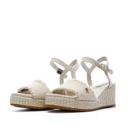 Sandales à Talons Beige Femme Tommy Hilfiger Wedgeee vue 6