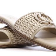 Sandales Beige Femme Carmela Brida vue 7