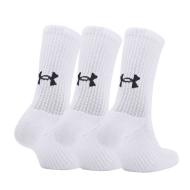 X3 Paires de Chaussettes Blanc Homme Under Armour Core Crew vue 2