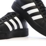 Baskets Noires/Blanches Homme Adidas Superstar Xlg vue 7