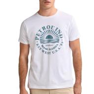 T-shirt Blanc Homme Petrol Industries TSR127