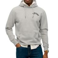 Sweat Gris Homme Superdry Athletic pas cher