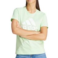 T-shirt Vert Femme Adidas IR5409 pas cher