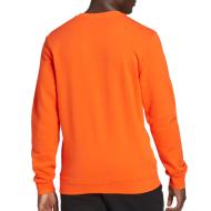 Sweat Orange Homme Adidas Big Logo vue 2