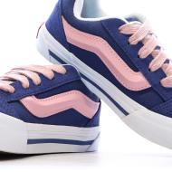 Baskets Bleu/Rose Fille Vans Knu Skool 2 vue 7