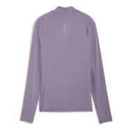 Sweat Zippé Violet Femme Puma Run For Her Ribbed vue 2