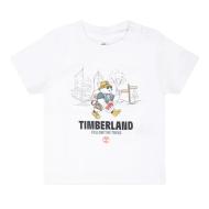 T-shirt Blanc Bébé Timberland T60106 pas cher