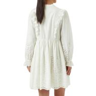 Robe Blanche Femme YAS Yasluma vue 2