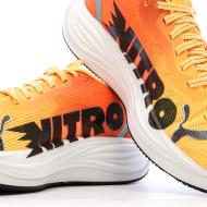 Chaussures de Running Orange/Jaune Femme Puma Velocity vue 7