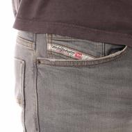 Jean Straight Gris Homme Diesel Safado 00S0PS vue 3