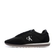 Baskets Noir/Blanc Homme Calvin Klein Jeans Retros pas cher