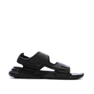 Sandalias negras Adidas Altaswim para niños ver 2