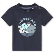 T-Shirt Bleu Bébé Timberland T60102 pas cher