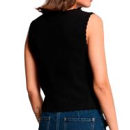Gilet Sans Manches Noir/Doré Femme Morgan MCLARI vue 2