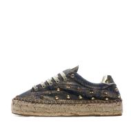 Baskets Espadrille Bleu à paillette Femme Replay Nash pas cher