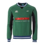 Sweat Vintage Vert Homme Umbro Lif Crewneck pas cher