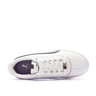 Baskets Blanches/Violettes Femme Puma Carina 2.0 vue 4