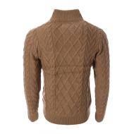 Pull Marron Homme RMS26 60983 vue 2