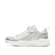 Baskets Argenté Fille Puma Ray Metallic pas cher