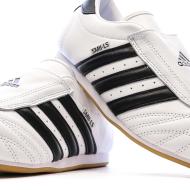 Baskets Blanc/Noir Mixte Adidas Taekwondo vue 7