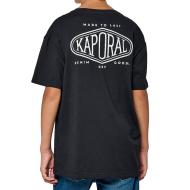 T-shirt Noir Garçon Kaporal MERCY vue 2