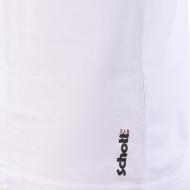 T-shirt Blanc Homme Schott Lloyd vue 3
