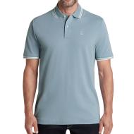 Polo Bleu Homme G-Star RAW Striped Collar