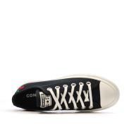 Baskets Noirs Femme Converse All Star Lift Platform Cherries vue 4