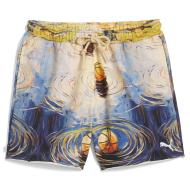 Short Bleu/Jaune Homme Puma Dylan pas cher