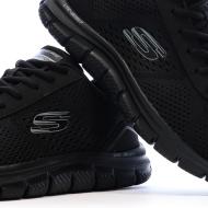 Baskets Noires Homme Skechers Track Leshur vue 7