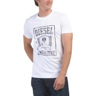 T-shirt Blanc Homme Diesel RPATI pas cher