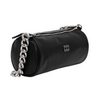 Sac à Main Noir Femme Tommy Hilfiger Chain Shoulder vue 2