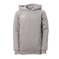 Sweat à capuche gris enfant Hungaria Basic Light Down pas cher