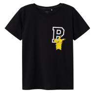 T-shirt Noir Garçon Name it Pokemon Dex pas cher