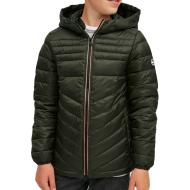 Doudoune Kaki Garçon Jack & Jones Puffer pas cher