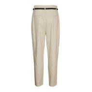 Pantalon Écru Femme Vero Moda Katie vue 2